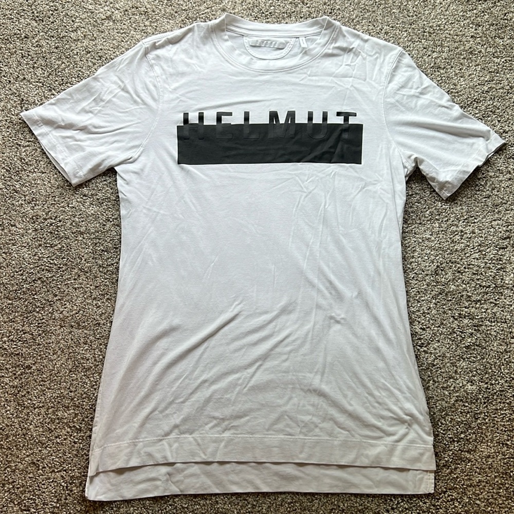 Helmut Lang Split Hem Tee M